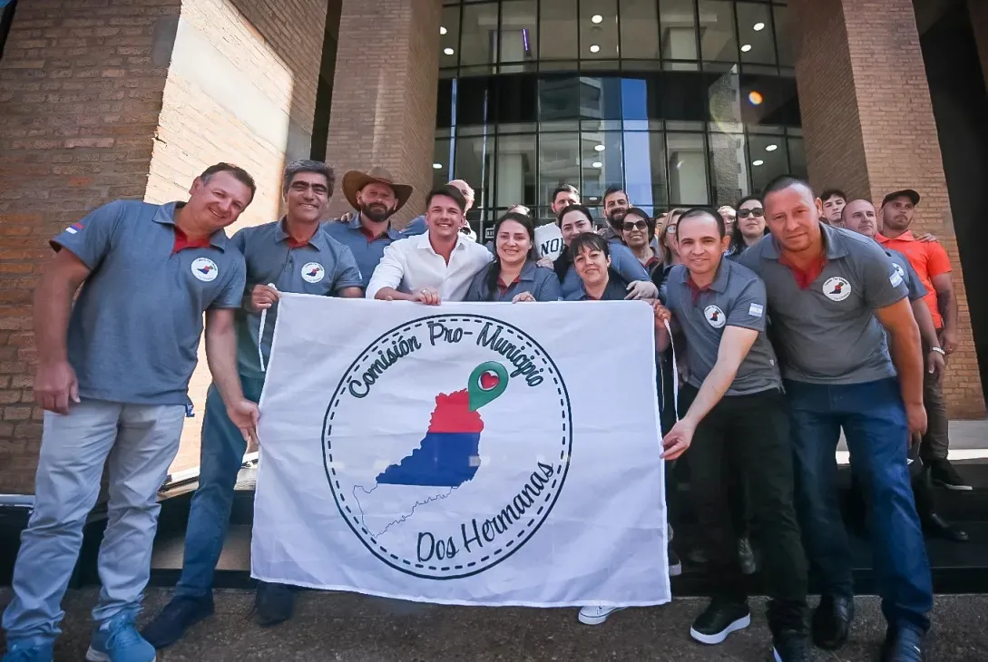 Dos Hermanas será el municipio número 79 de Misiones: “Es un sueño cumplido para toda la comunidad”